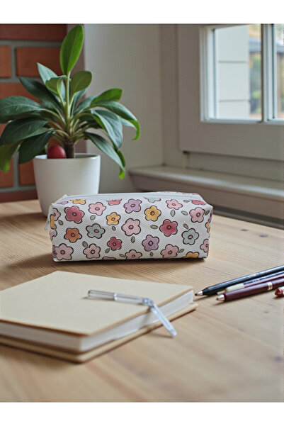 Nöşre Design Çıtır Çiçek Desenli Kalemlik Çok Amaçlı Organizer Pintrest Kalem...