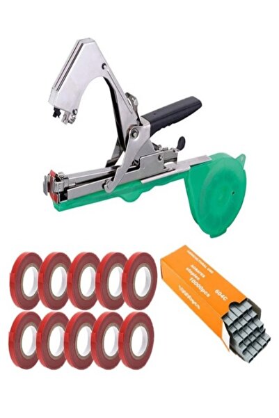 ROVERIM Grapevine and fruit tree tying machine set, 10 rolls, 10,000 staples.