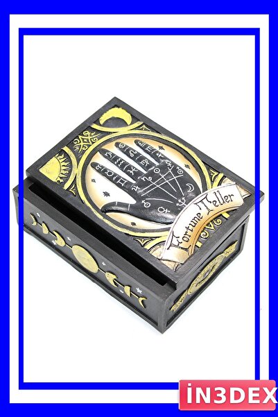 İN3DEX Mystical Decoration Hand Figured Storage Box