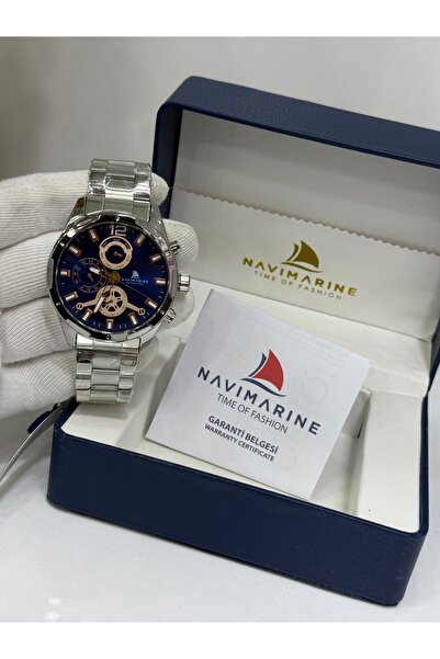 Navimarine Erkek Kol Saati Çelik Kasa Çelik Kordon