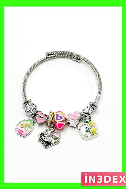 İN3DEX Pink Hearts Steel