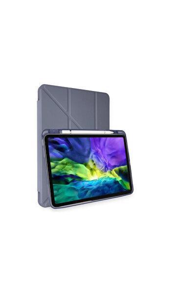 eco port iPad Pro 11 (2024) Case Mars Tablet Case with Pen Holder - Lavender