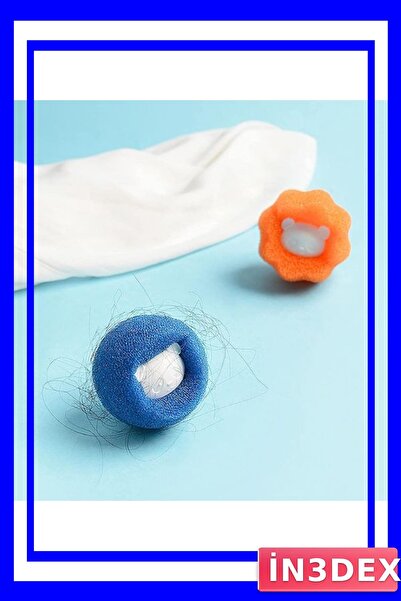İN3DEX Reusable Laundry Lint Collector Ball