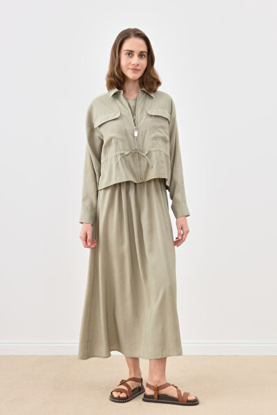 Balenbi Basic 2-Piece Hijab Dress Set with Pocket Detail 1189 – Form Series