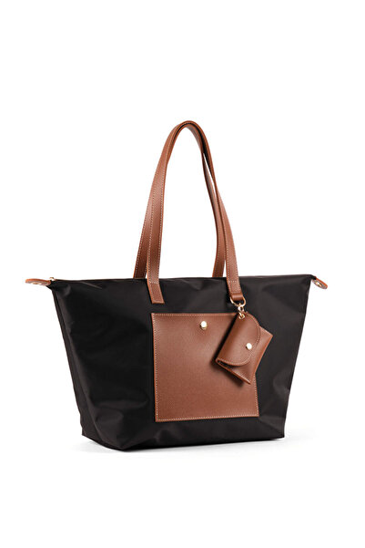 Faik Sönmez Suni Deri Garnili Omuz Çantası S26CNT004