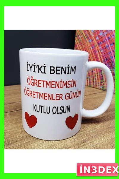 İN3DEX Dishwasher Safe 300ml Mug