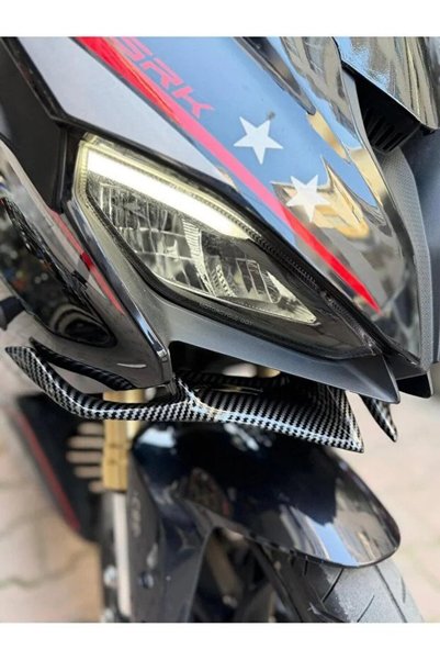 EAYMOTO Rks Srk -Cf 250 Sr Winglet Far Altı -Bajaj Pulsar Rs 200 Far Kaşı Win...