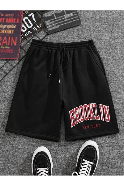 Generic Brand New Fashion Men's Brook Print Shorts with Pockets