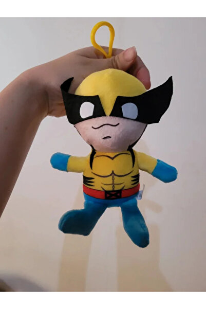 synshop Wolverine Claw Plush Keychain Toy Bag Ornament Charm Gift