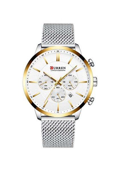 Curren Men's Casual Waterproof Chronograph Wrist Watch
