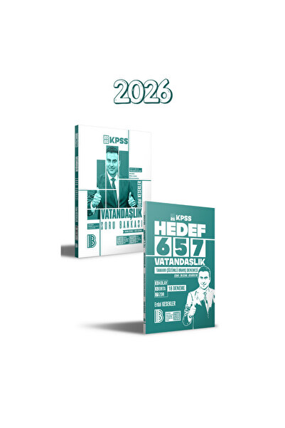 Benim Hocam Yayınları 2026 KPSS Vatandaşlık Tamamı Video Çözümlü Soru Bankası...
