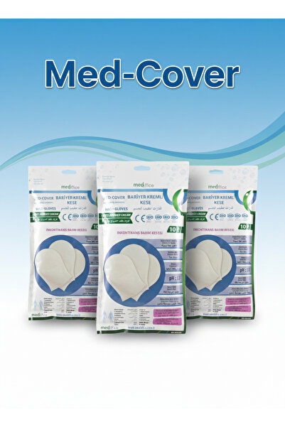 MED-COVER Med-Cover Bath Glove Set - 3-Pack Offer - Barrier Gloves with Body ...