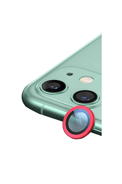 eco port iPhone 12 Raze Metal Camera Lens - Red