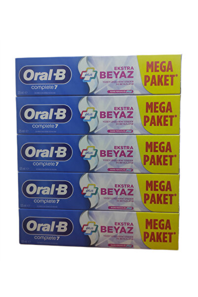 Oral-B Oral B Complete 7 Extra White Mega Pack Toothpaste 125 ml