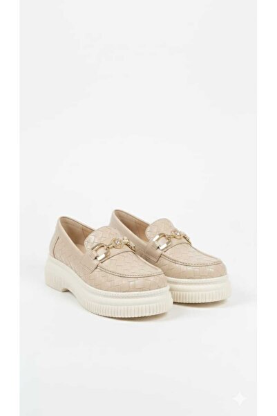 Mc vay Shoes Knitted Patterned Buckle Thick Sole Orthopedic Stylish Women's L...