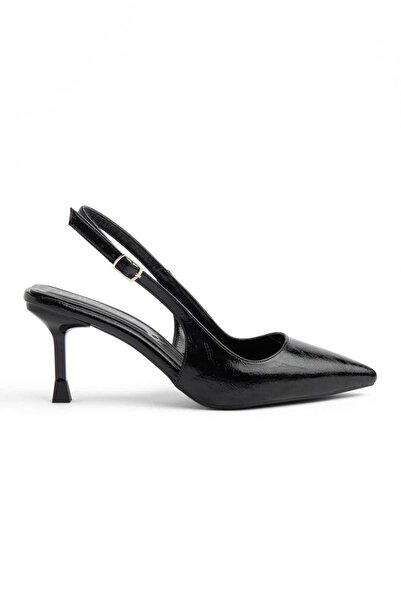 Verona Black Rustic Women's High Heels Stiletto