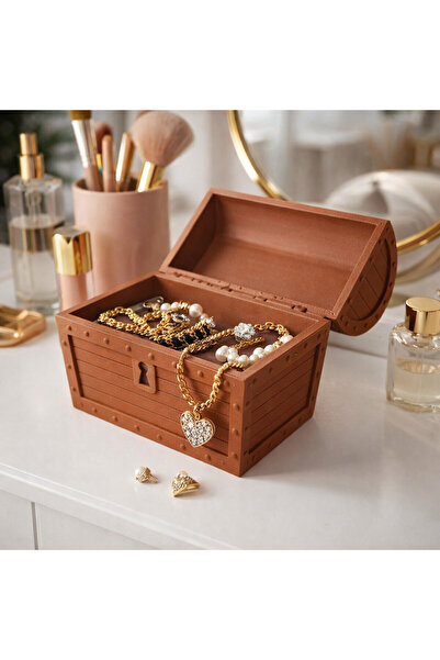 Balera Tasarım Mini Hazine Sandığı Takı Kutusu Organizer