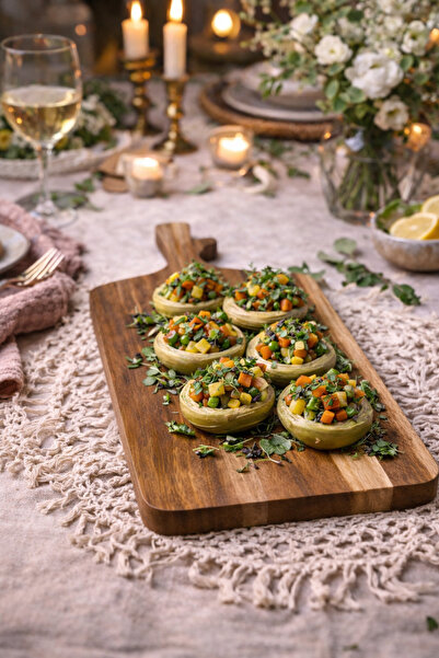 TahtaDünyası Akasya Ahşap Sunum Tahtası 36x14,5 cm Saplı Dikdörtgen Kahvaltı ...