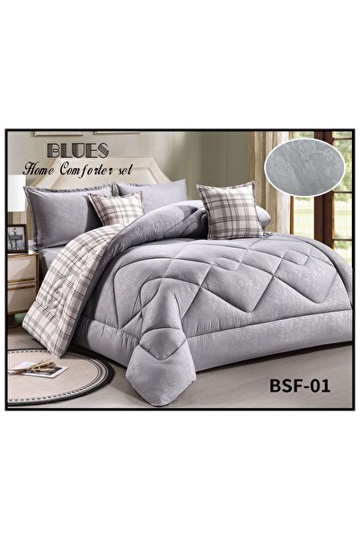 BLUES Royal Summer Bedspread, Single and a Half Size, Rose, 4 Pieces - Luxuri...