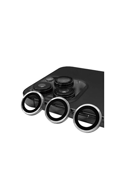 eco port iPhone 13 Pro Max Raze Metal Camera Lens - Silver