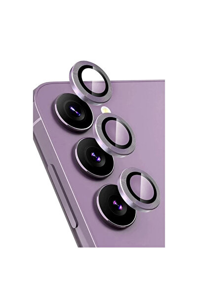 eco port Samsung Galaxy S24 Fe Raze Metal Camera Lens - Purple