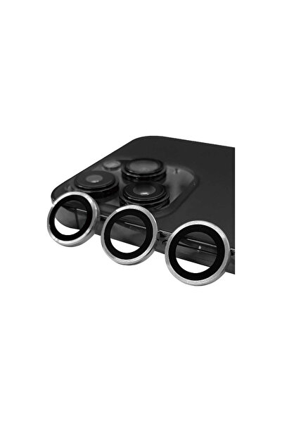 eco port iPhone 14 Pro Max Raze Metal Camera Lens - Silver