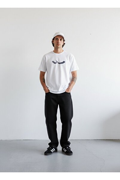 Ltb Logo Printed White T-Shirt