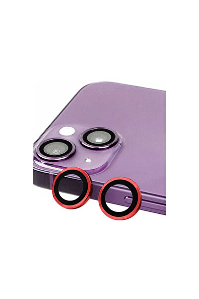 eco port iPhone 13 Mini Raze Metal Camera Lens - Red