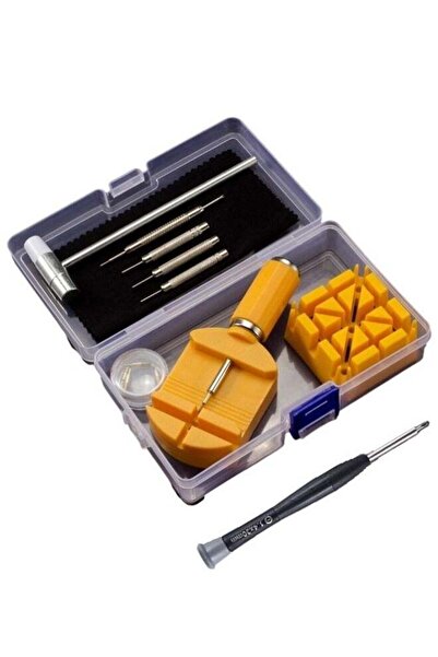 Curren 12 Pcs Watch Repair Tool Professional Repair Watch Disassembly And Adj...