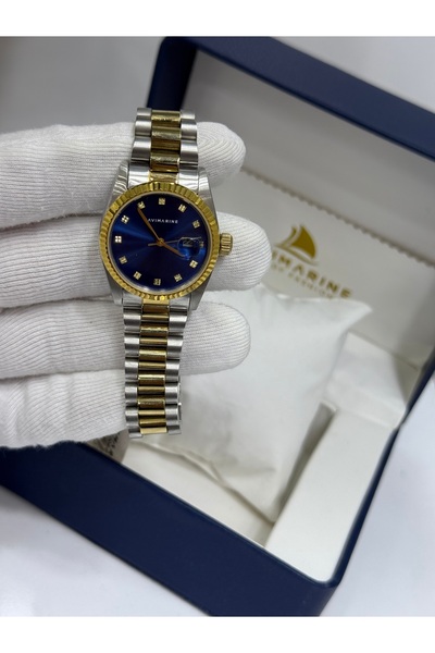 Navimarine Kadın Kol Saati Çelik Kasa Çelik Kordon