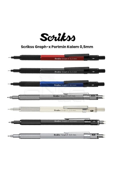 Scrikss Graph-x Portmin Kalem 0,5mm