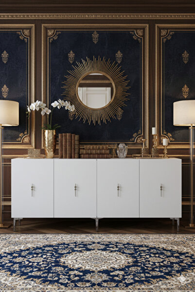 YUMEDİ DESİGN KA1812BS - AYSHE KONSOL ,TV SEHPASI , ÇOK AMAÇLI DOLAP, KAHVE K...