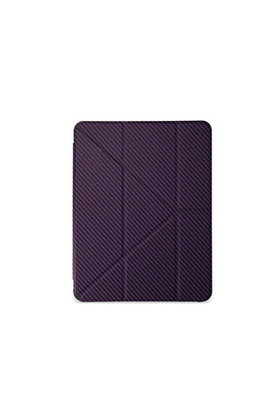 eco port iPad Pro 11 (2024) Case Color Carbon Tablet Case - Deep Purple