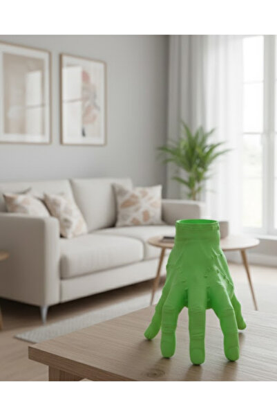 CT STONES Figurină 3D verde pentru mână, 27X22 cm, decorațiune atrăgătoare pe...