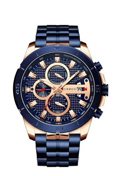 Curren Quartz Watches for Men's Original Brand Calendar Multi-Function Style ...