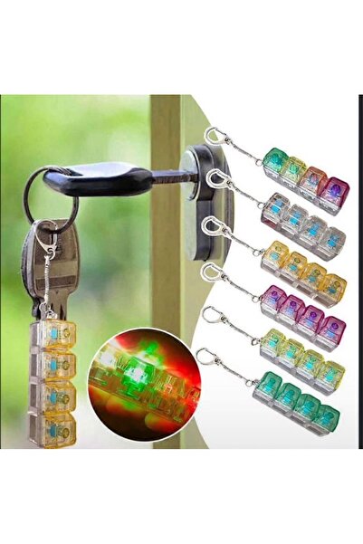 Espey STRES GİDERİCİ IŞIKLI KLAVYELİ BASTIĞINDA IŞIK YANAN ANAHTARLIK , ÇANTA...