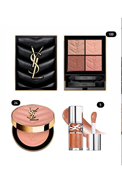 YSLOVA إضلال 4 لون درجه 100* ⁠بلاشر درجه 24* ⁠قلوس درجه 5