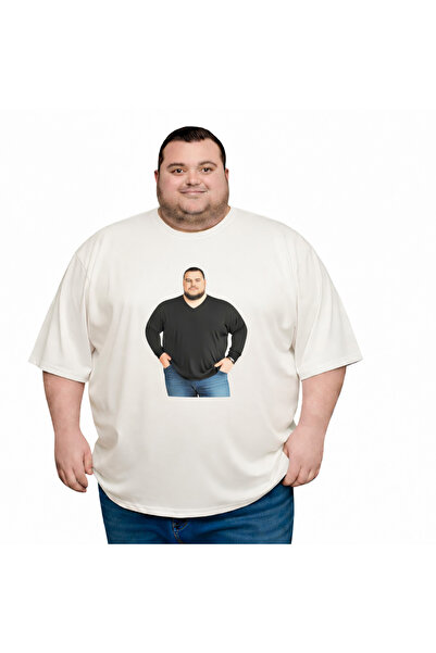 sngl Men's Large Size Short Sleeve Man Printed T-Shirt 3XL 4XL 5XL 6XL 7XL 8X...