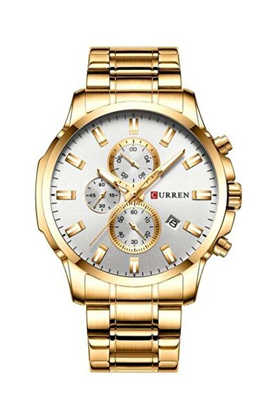 Curren Men's Stainless Steel Chronograph Watch 8368