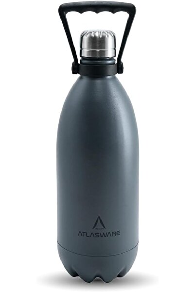 Atlasware Luxury Stainless Steel Water Bottle, 1500 ml, Double Wall Insulated...