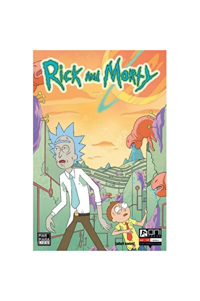 Marmara Çizgi Yayınları Rick and Morty Cilt 2 Türkçe Çizgi Roman