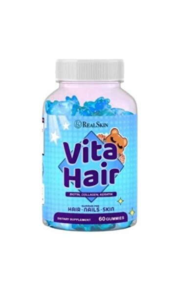 Real Skin VitaHair - Gummies For Hair, Nail And Skin
