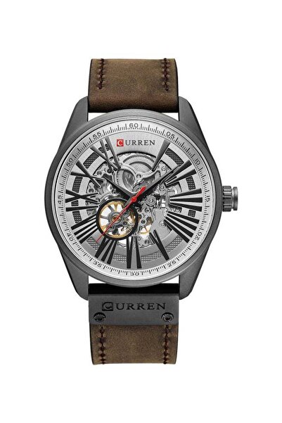 Curren Men's Automatic Mechanical Watch - 36 mm - Brown