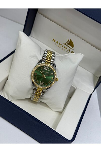 Navimarine Kadın Kol Saati Çelik Kasa Çelik Kordon
