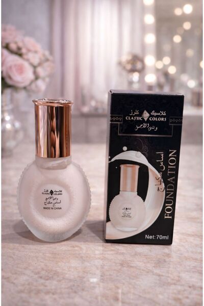 CLASSIC COLORS كريم أساس فاونديشن سائل فو فلتر لومينوس مات رقم 2