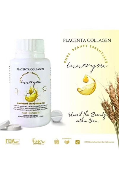 Beauty أقراص كولاجين المشيمة من إنري يو 250 ملغ