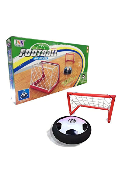 Toybox مجموعة كرة قدم هوائية مع مرميين، كرة قدم هوائية بإضاءة LED، كرة قدم عا...