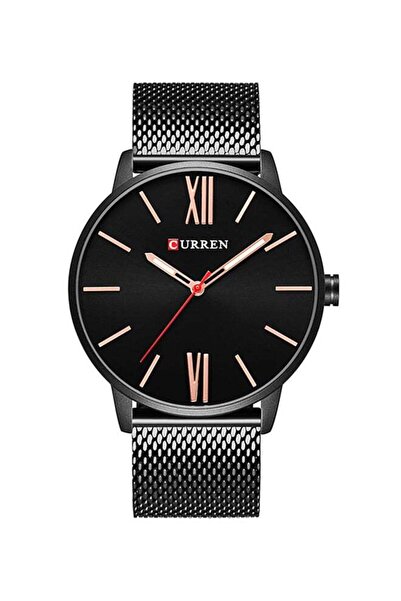 Curren Men's Water Resistant Analog Watch 8238HH - 43 mm - Black