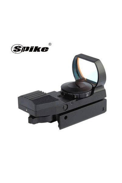 Generic Brand 1x22x33mm red dot reflex sight with 4 different reticle types, 11mm rail compatible