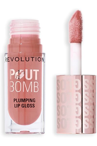 Revolution Pout Bomb Plumping Gloss - Candy Pink